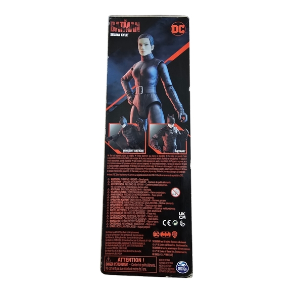 🛑SOLD🛑Year 2021 DC Comics The Batman Series 12" Tall SELINA KYLE Catwomen - Picture 8 of 9